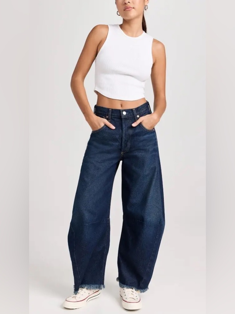 Citizens of Humanity Horseshoe Wide Leg Jeans Bravo Women's 27